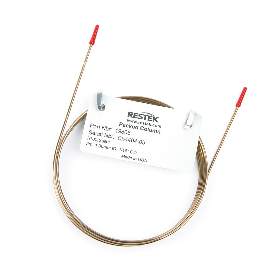 Rt-XLSulfur Micropacked GC Column, 100/120, 2 m, 1.00 mm ID, 1/16" OD