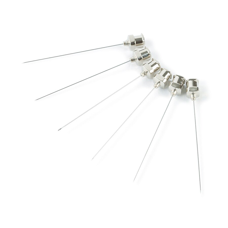 Hamilton Gas-Tight Syringe Needle (Metal Hub/26s/2"/2pt), for Luer Lock Syringes, Gas-Tight, 6-pk.