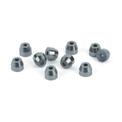 Reducing Ferrules, Capillary, Graphite, for Compression-Type Fittings, 1/4" to 1/8", 10-pk.