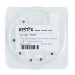 Ferrules, Vespel/Graphite, Compact, VG2, 60% Vespel/40% Graphite, 1/16" x 0.4 mm ID, for Agilent GCs, 10-pk.