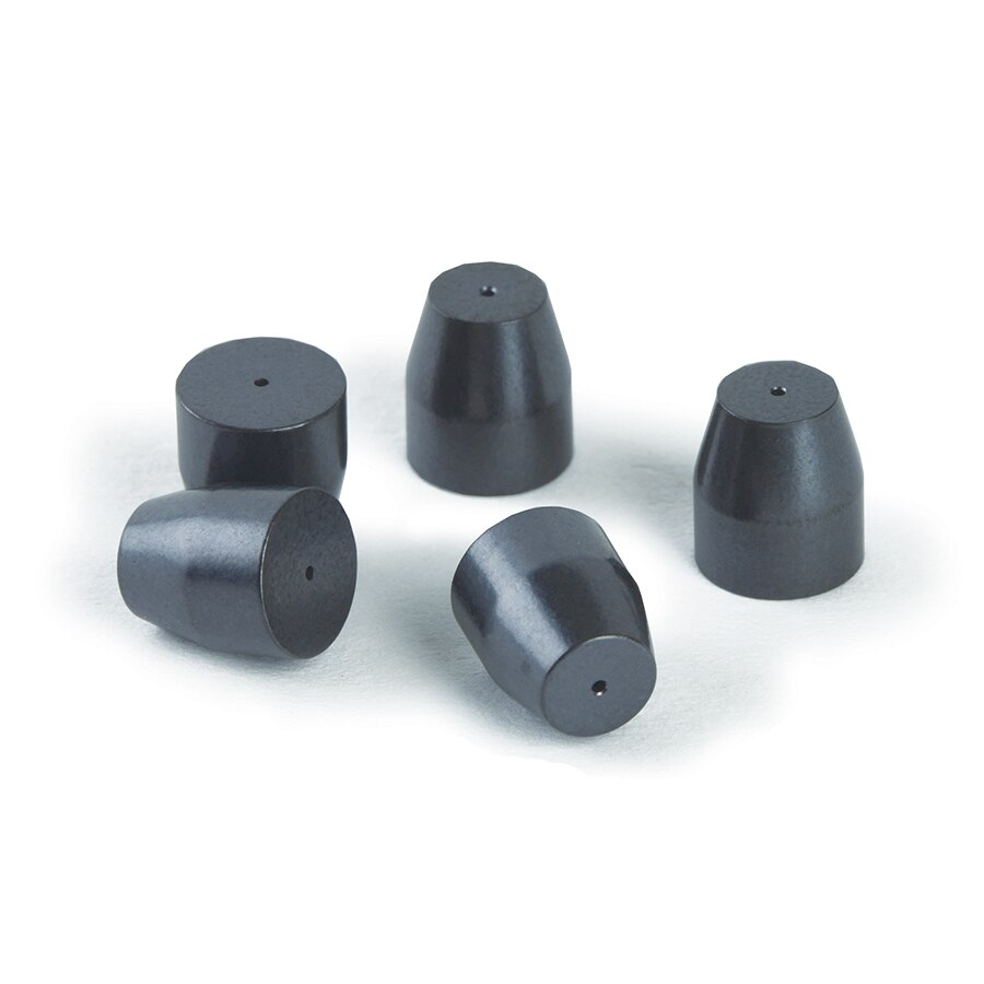 Ferrules, Vespel/Graphite, Reducing for 1/8-Inch Compression-Type Fittings, VG2, 60% Vespel/40% Graphite, 1/8" x 0.5 mm ID, 5-pk.
