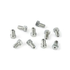 Valco Fitting Nut, 1/16", Stainless Steel, 10-pk.