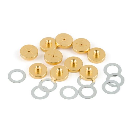 Cross-Disk Inlet Seals, 0.8 mm, Gold-Plated, for Agilent GCs, 10-pk ...