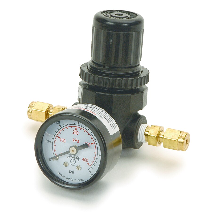 MINICYL Regulator, 1/8" Brass Female Fittings