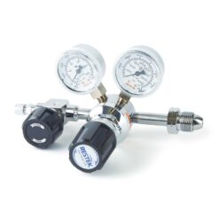 Single-Stage, Ultra-High Purity Regulator, Air, CGA 590, Chrome-Plated Brass