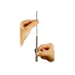 Alternative view of Direct Injection Glass Insert, 1.7 mm x 3.0 x 93, for Agilent 5890 Packed Column GCs, Standard Deactivation, 5-pk.