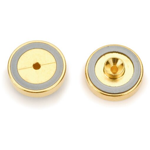 Dual Vespel Ring Inlet Seals, 1.2 mm, Gold-Plated, for Agilent GCs, 2 ...