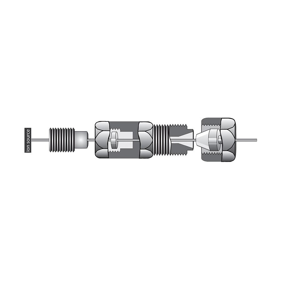 MSD Conversion Fitting, for Agilent GCs with 5971/5972, 5973, 5975, or 5977 GC-MS - Image 2