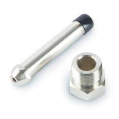 CGA 580 Fitting, Nickel Plated Brass, 1/4" NPT Inert Gas