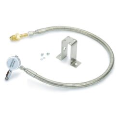 Regulator Manifold, Chrome-Plated Brass for CGA 580 (N2,He,Ar) Protocol Wall Mount for Single- or Dual-Stage Regulators