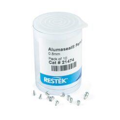 Ferrules, Alumaseal, 0.8 mm ID, 10-pk.