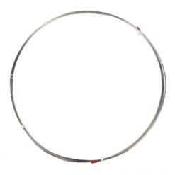 Rinsed and Cleaned 304 Stainless-Steel Tubing, 0.01" ID x 1/16" OD, 25 ft Roll