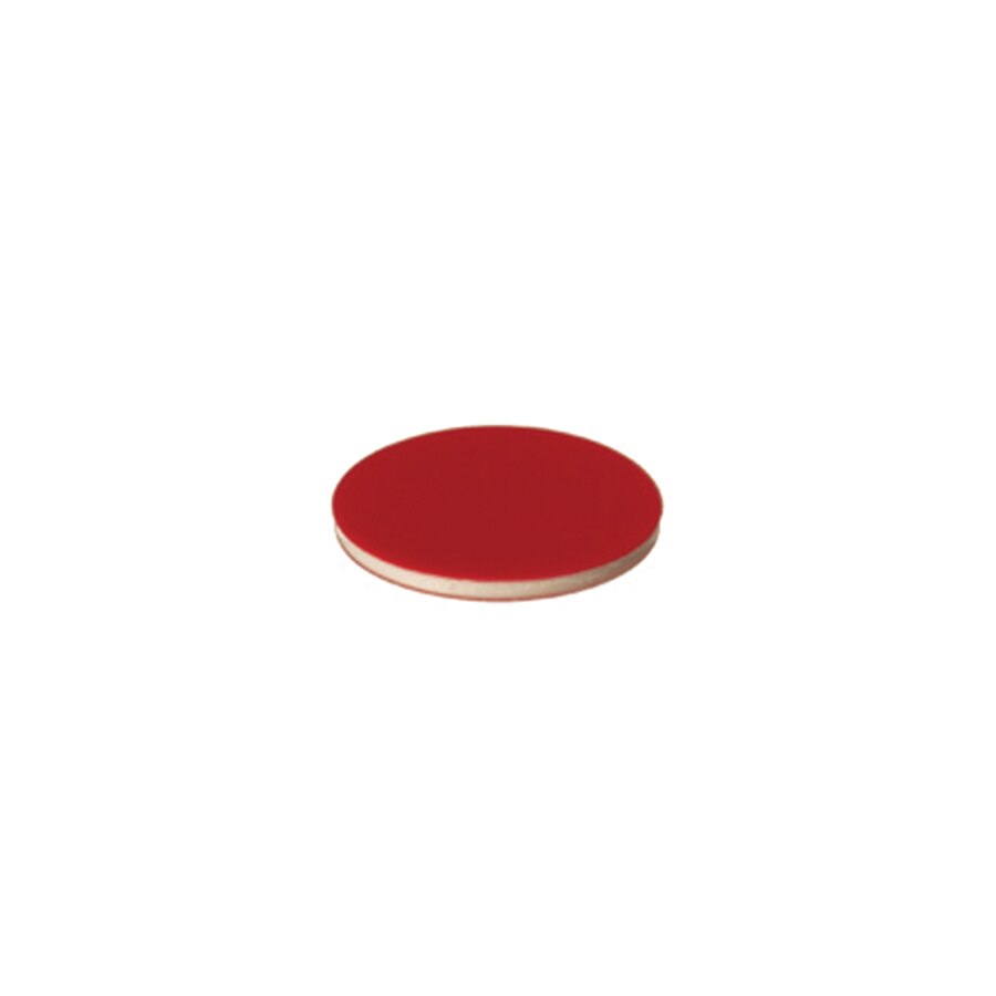 Vial Septa, Red PTFE/Silicone/PTFE, 0.040", 1000-pk