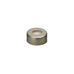 WISP 48 Aluminum Crimp-Top Seals and PTFE/Silicone Septa, Silver, 4.0 mL, 100-pk.