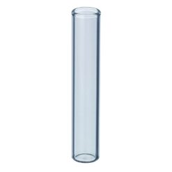 Vial Inserts, Glass, WISP 48, Flat Bottom, 500 µL, 100-pk.