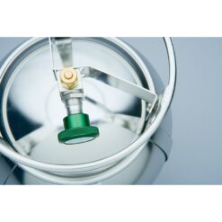 Alternative view of TO-Can Air Sampling Canister, 6 L, 1/4" Swagelok SS4H Bellows-Sealed Valve, 2-Port Only, Stainless Steel Only