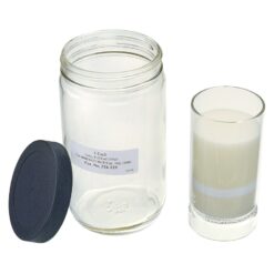 Large, Cleaned Polyurethane Foam PUF/XAD Cartridge, 65 mm OD x 125 mm length, 25 mm PUF/10 g XAD-2/50 mm PUF