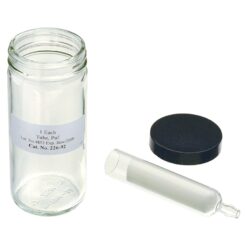 Small, Cleaned Polyurethane Foam (PUF) Cartridge, 22 mm OD x 100 mm length, 76 mm PUF