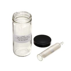 Small, Cleaned Polyurethane Foam (PUF) PUF/XAD Cartridge, 22 mm OD x 100 mm length, 30 mm PUF/1.5 g XAD-2/30 mm PUF