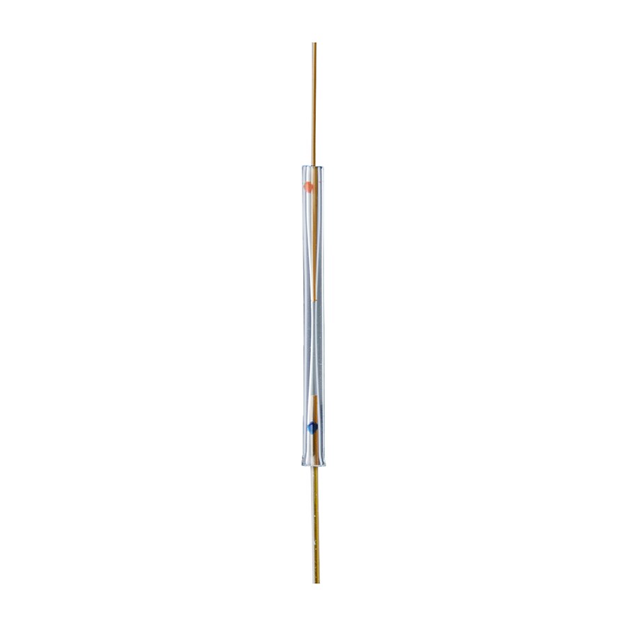 Defined PressFit Connector, Deactivated, for 0.18/0.25 mm to 0.53 mm ID, 5-pk.