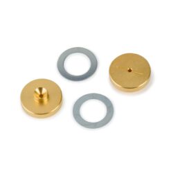 Replacement Inlet Seals, 0.8 mm, Gold-Plated, for Thermo TRACE 1300/1310, 1600/1610 and/or PerkinElmer Clarus 590/690 GCs, 2-pk.