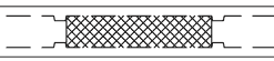 Alternative view of Precision with Top Taper Inlet Liner, 5.0 mm x 8.0 x 105, for Thermo TRACE, 8000 Series, and Focus GCs, Standard Deactivation, w/Deactivated Wool, 5-pk.