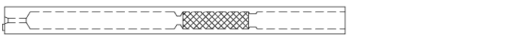 Low Pressure Drop Precision Inlet Liner, 4.0 mm x 6.3 x 78.5, for Agilent GCs, Standard Deactivation, w/Deactivated Wool, 5-pk. - Image 2