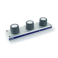 SGT Baseplate, Three Position for Three-SGT Cartridge Filters, 1/8" Stainless-Steel Fittings