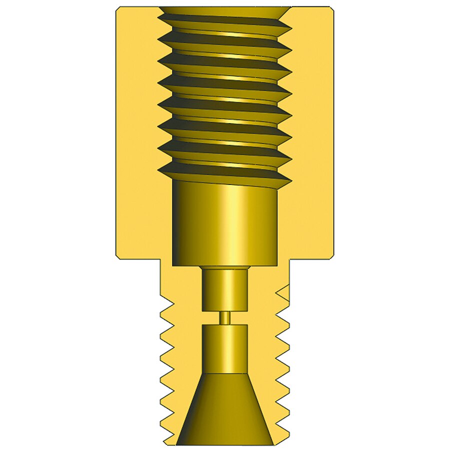 EZ No-Vent GC Column-Mass Spectrometer Connector, for Shimadzu QP2010, QP2010 Plus, and QP2020, kit - Image 2