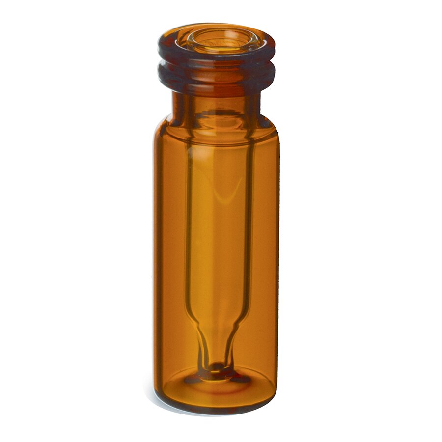 Interlock Vials, 300 µL, 11 mm Crimp-Top/Snap-Top, Amber, 500-pk.