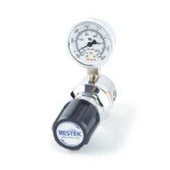 Single-Stage, Ultra-High Purity Line Gas Regulator, 0-100 psig, Chrome-Plated Brass