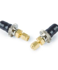 Click-On In-line Super Clean Connectors, 1/8" Brass, 2-pk.