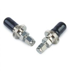 Click-On In-line Super Clean Connectors, 1/8" Stainless Steel, 2-pk.