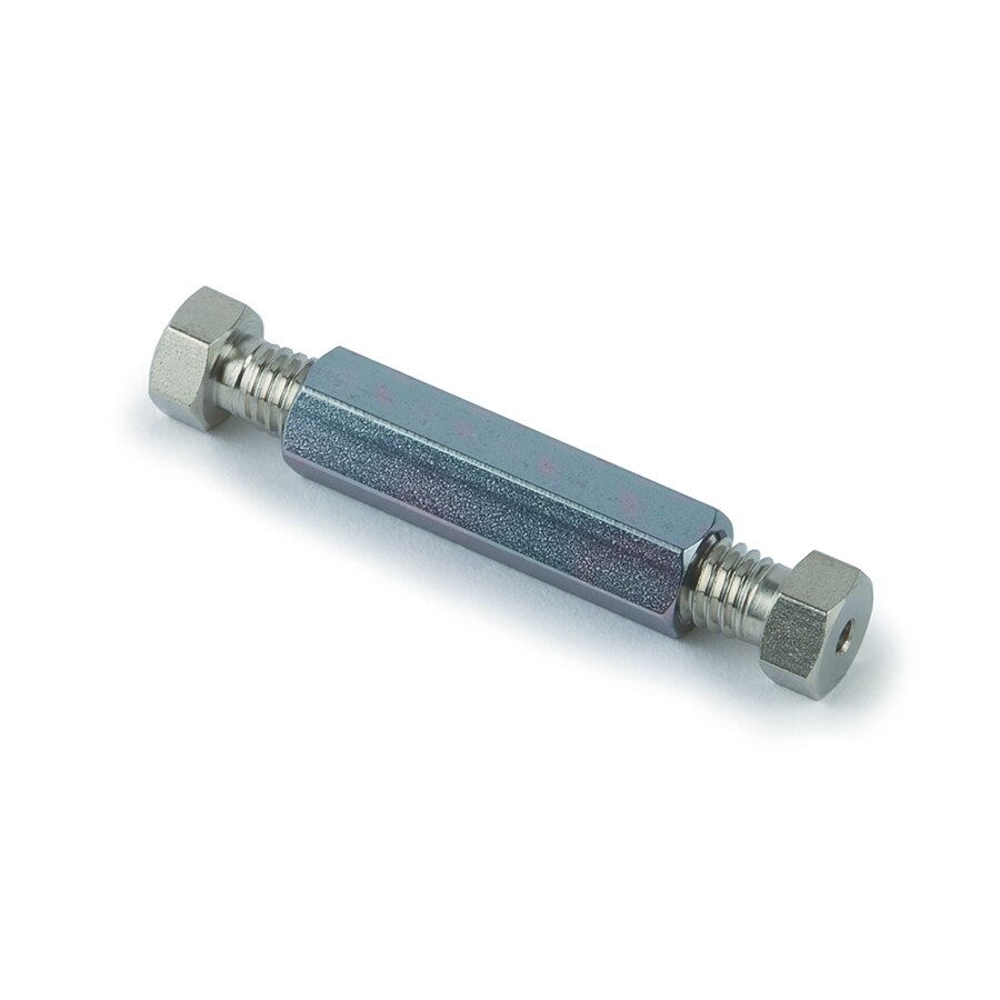Valco Fitting, 1/16" Zero Dead Volume Union, Siltek/Sulfinert Treated, ea.