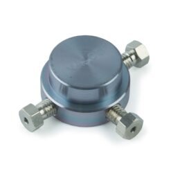 Valco Fitting, 1/16" Zero Dead Volume Tee, Siltek/Sulfinert Treated, ea.