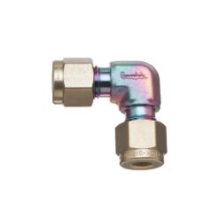 Swagelok Fitting, 1/8" Elbow, Siltek/Sulfinert Treated, ea.