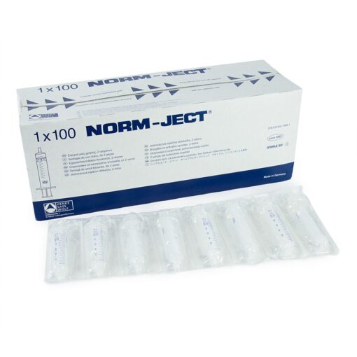 Norm-Ject Plastic Syringe, 10 mL Luer Lock Tip, 100-pk. - GMICore