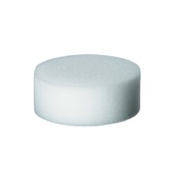 Large Raw Polyurethane Foam (PUF) Plug, Unwashed, 6 cm OD x 2.5 cm Length, 10-pk.