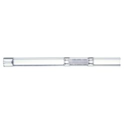Single Taper Precision Inlet Liner, 4.0 mm x 6.3 x 78.5, for Agilent GCs, Standard Deactivation, w/Deactivated Wool, 5-pk.