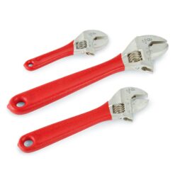 Wrench Set, Includes 4", 6" and 8" Adjustable Wrenches