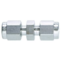 Swagelok Fitting, 1/8" Union, Stainless Steel, 2-pk.