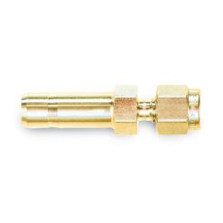 Swagelok Fitting, 1/4" to 1/16" Tube End Reducer, Stainless Steel, 2-pk.