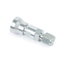 Swagelok Fitting, 1/4" Female Quick Coupling, with Shutoff, Stainless Steel, ea.