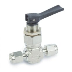 Swagelok Toggle Shutoff Gas Valve, 1/8" Toggle, Stainless Steel, ea.