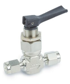 Swagelok Toggle Shutoff Gas Valve, 1/8" Toggle, Stainless Steel, ea.