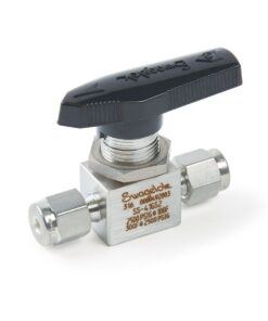 Swagelok Shutoff Gas Valve, 1/8" Ball, Stainless Steel, ea.