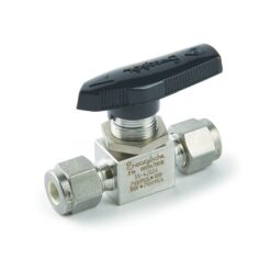 Swagelok Shutoff Gas Valve, 1/4" Ball, Stainless Steel, ea.