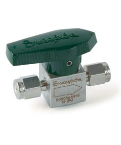 Swagelok Plug Shutoff Gas Valve, 1/8" Plug, Stainless Steel, ea.