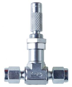 Swagelok Straight Metering Gas Valve, 1/8" Stainless Steel