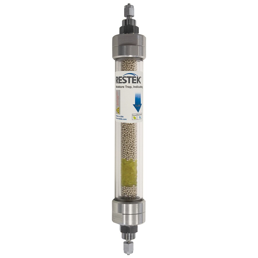 Indicating Moisture Trap, 1/4" Stainless Steel